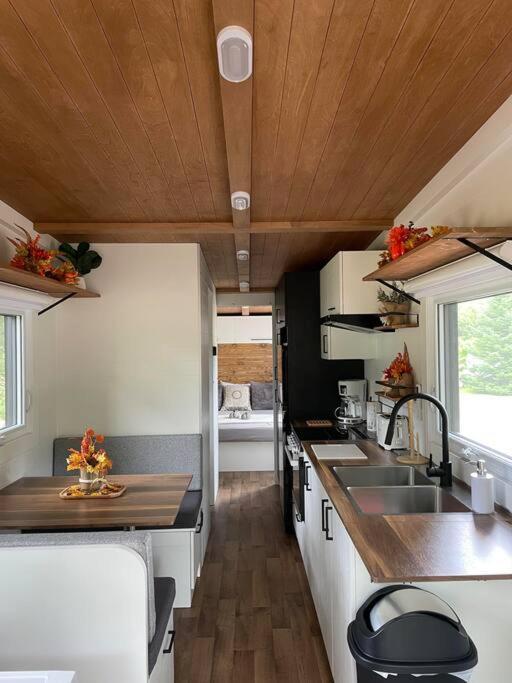 Micro Chalet Le Boise ! Saint Zenon Exterior foto