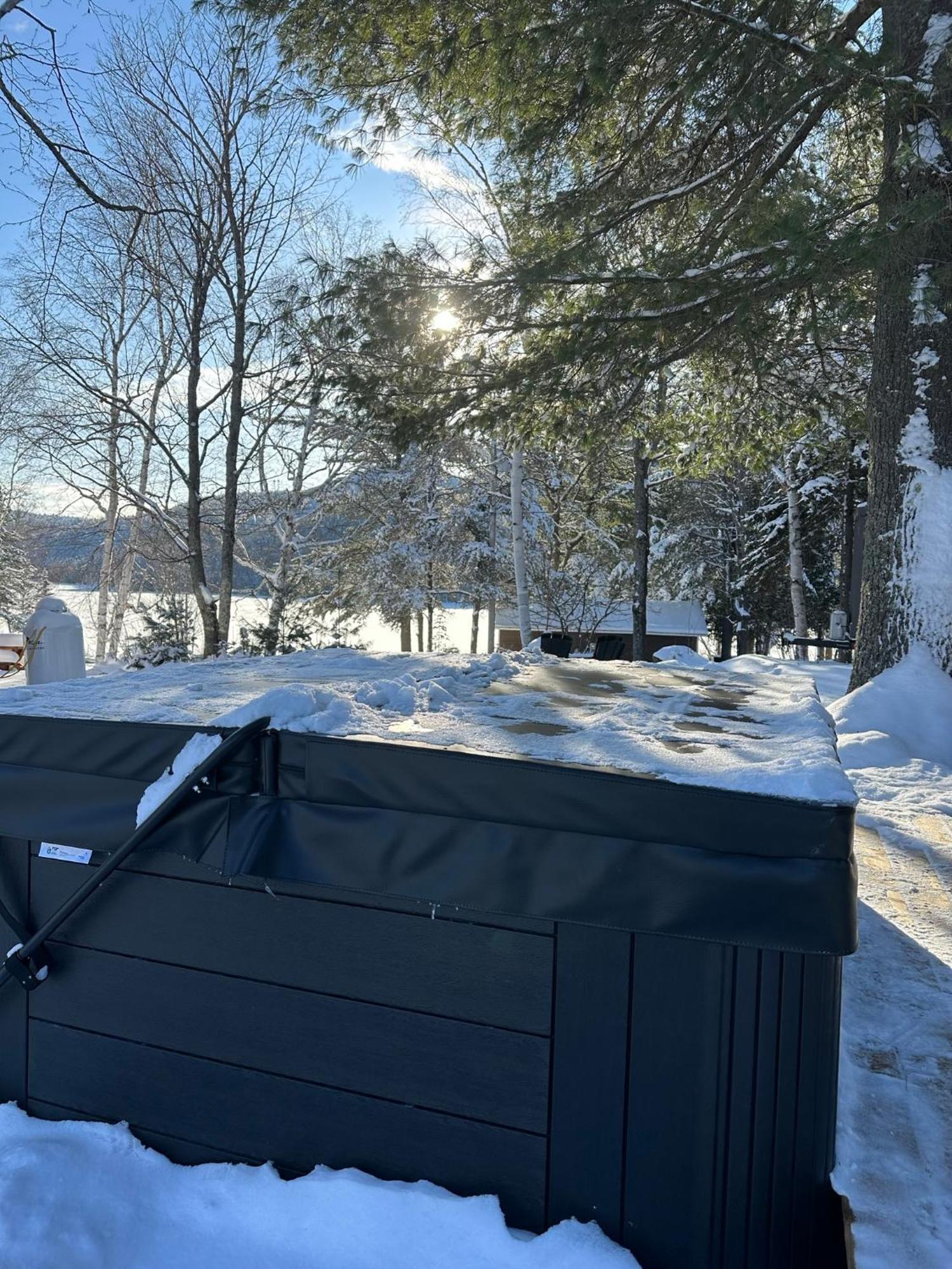 Micro Chalet Le Boise ! Saint Zenon Exterior foto